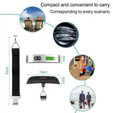 Digital Luggage Scale Portable Hanging Suitcase Weight Scale for Travel