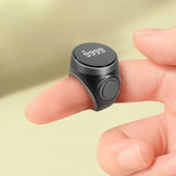 New smart ring, touch ring counter, rechargeable luminous OLED display ring