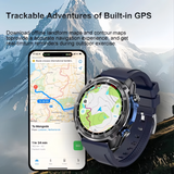 G1 Smart Sports Watch for Men, Outdoor Running and Cycling GPS Watch with Offline Maps, 5 ATM Waterproof