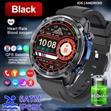 G1 Smart Sports Watch for Men, Outdoor Running and Cycling GPS Watch with Offline Maps, 5 ATM Waterproof